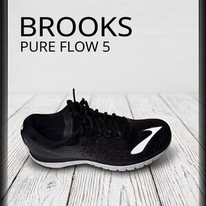 Brooks PureFlow 5 Women’s 8.5 Lightweight  Running Shoes DNA LT White/Black